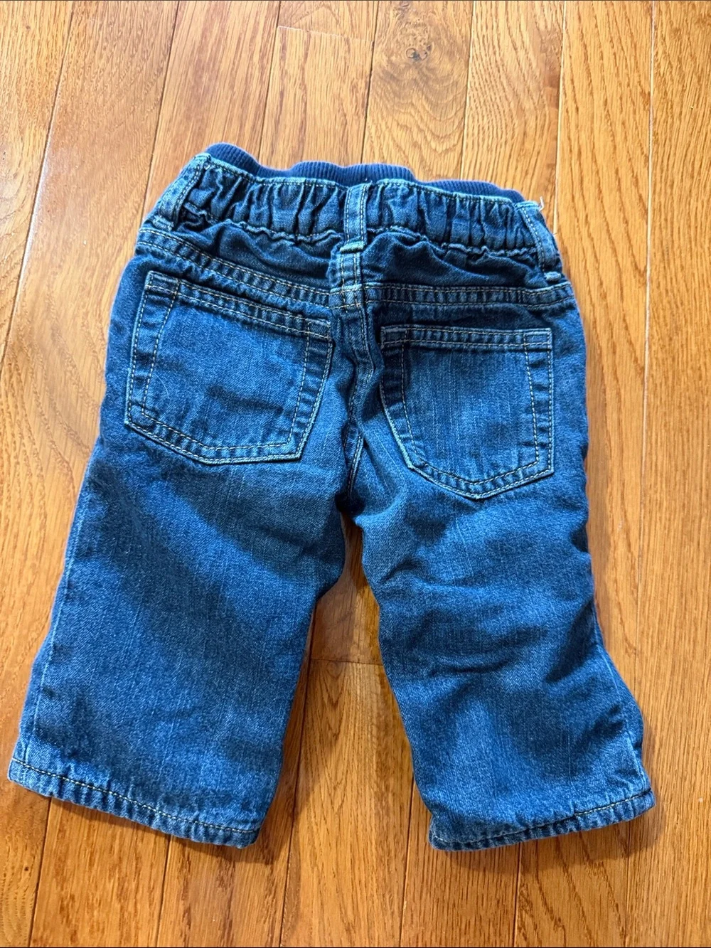 3-6M Baby Gap Blue Denim Pull-On Jeans